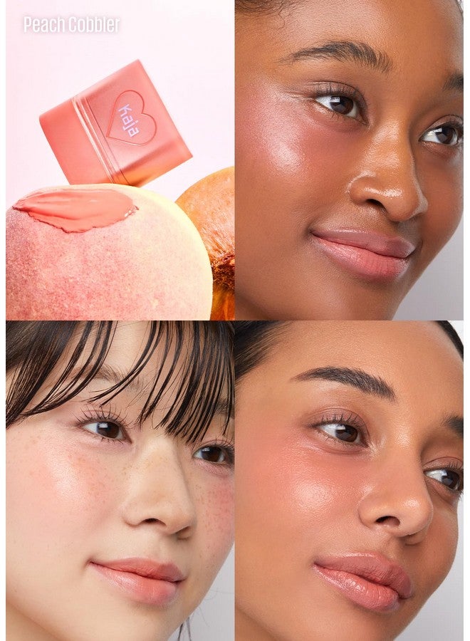 KAJA Dewy Bar Creamy Multistick Blusher & Lip Balm Natural Glow With 45% Moisturizing Oil Apple Extract Vitaminhyaluronic Acid Infused Easy Blend 03 Peach Cobbler Mother'S Day Basket10G - Image 2