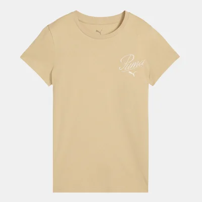 PUMA Women's Essential Script T-Shirt