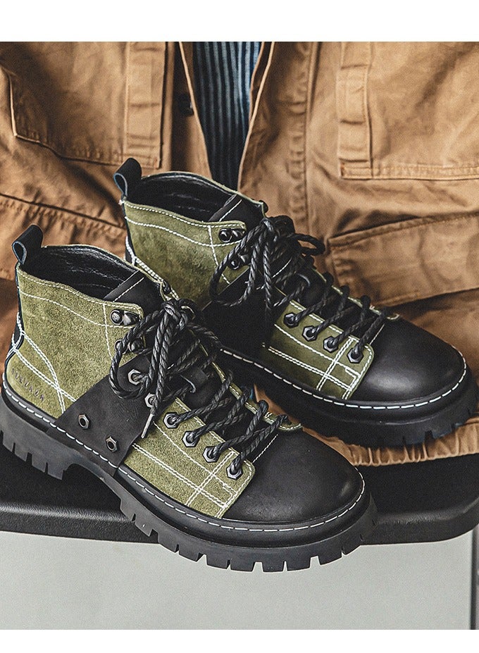 Warrior New Fashion Thick Sole Short Boots  - Image 2
