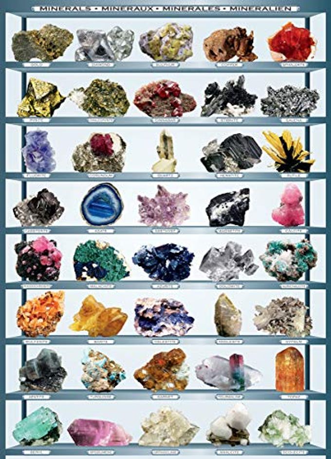 eurographics Minerals of The World 1000 Piece Puzzle (6000-2008) - Image 5