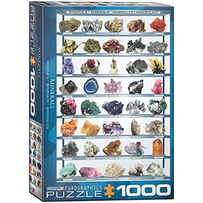 eurographics Minerals of The World 1000 Piece Puzzle (6000-2008) - Image 4