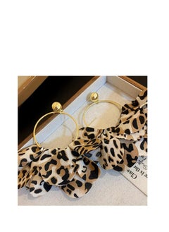 ELLA Leopard Print Hoop Earrings  - Image 4