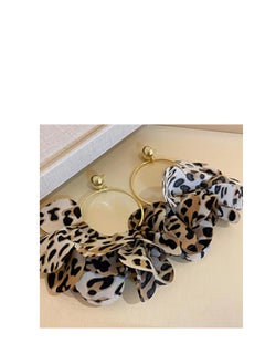 ELLA Leopard Print Hoop Earrings  - Image 5
