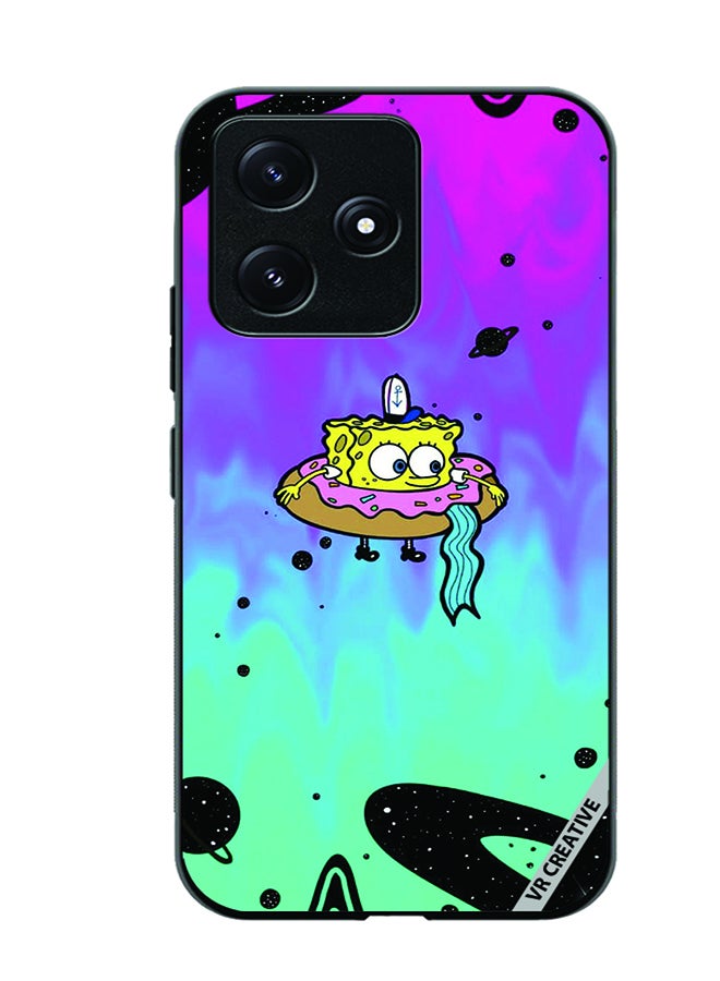 VR CREATIVE Protective Case Cover For Xiaomi Poco M6 Pro 5G Spongebob Design Multicolour - Image 1
