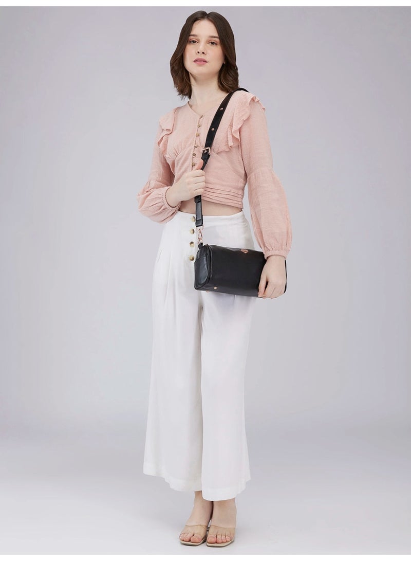 CAPRESE AVA CROSSBODY MEDIUM BLACK - Image 4