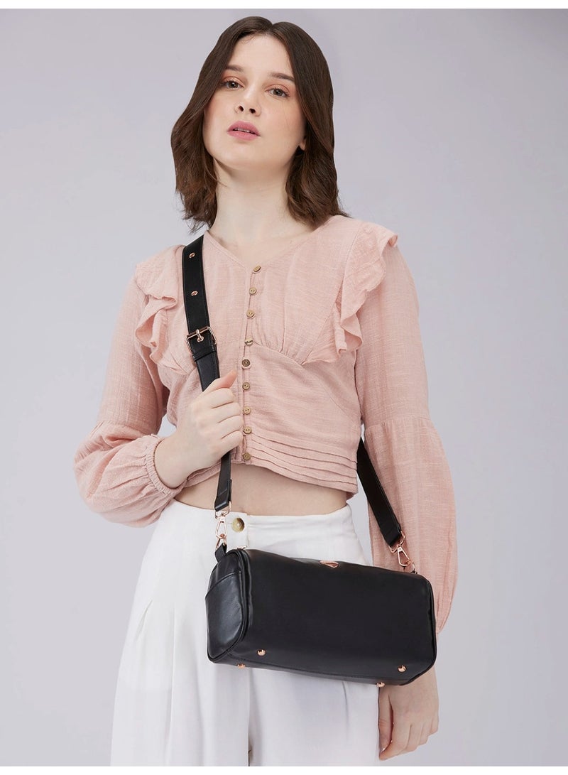 CAPRESE AVA CROSSBODY MEDIUM BLACK - Image 3