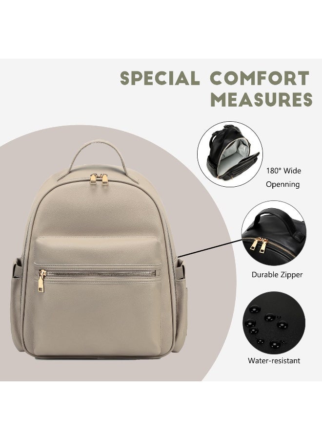 LORADI Compact Diaper Backpack with Stroller Buckle - Image 5