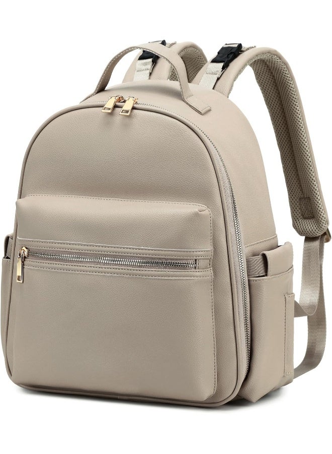 LORADI Compact Diaper Backpack with Stroller Buckle - Image 1
