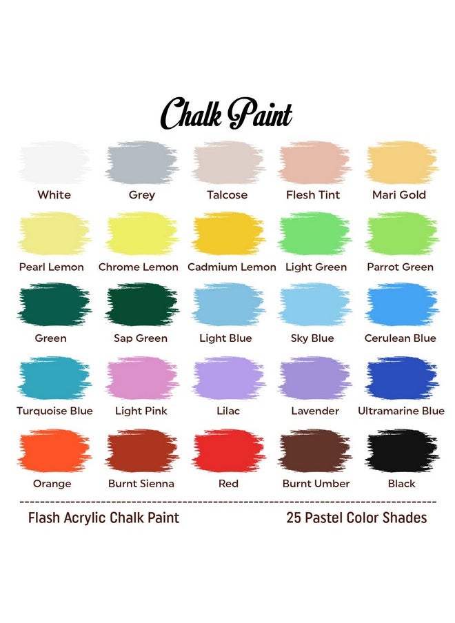 Flash - Flash Artist Acrylic Chalk Paint 200ml (Flesh Tint) - Image 1