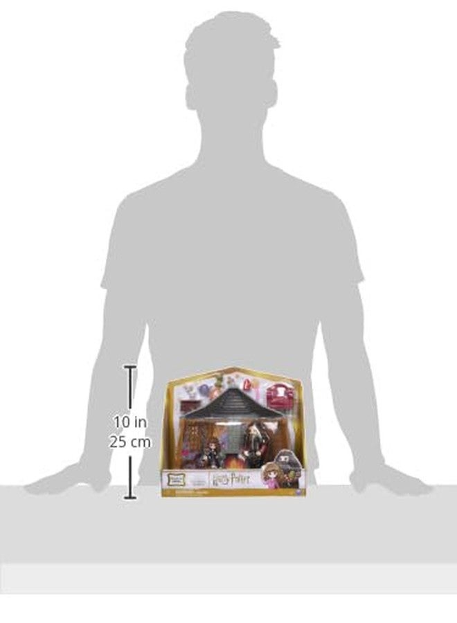 Wizarding World, Harry Potter Playset, Hagrid's Hut with 2 Figures and 9 Doll Accessories - Image 3