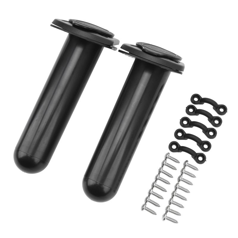 Kayak Fishing Rod Holder Flush Mount with 30 Degree Angle Design for Boat Paddle Storage - Hands Free Portable Kayak Accessories for Fishing Nets in Garage - Image 2