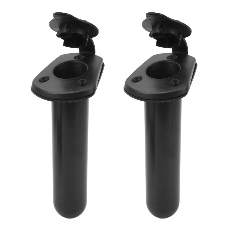 Kayak Fishing Rod Holder Flush Mount with 30 Degree Angle Design for Boat Paddle Storage - Hands Free Portable Kayak Accessories for Fishing Nets in Garage - Image 3