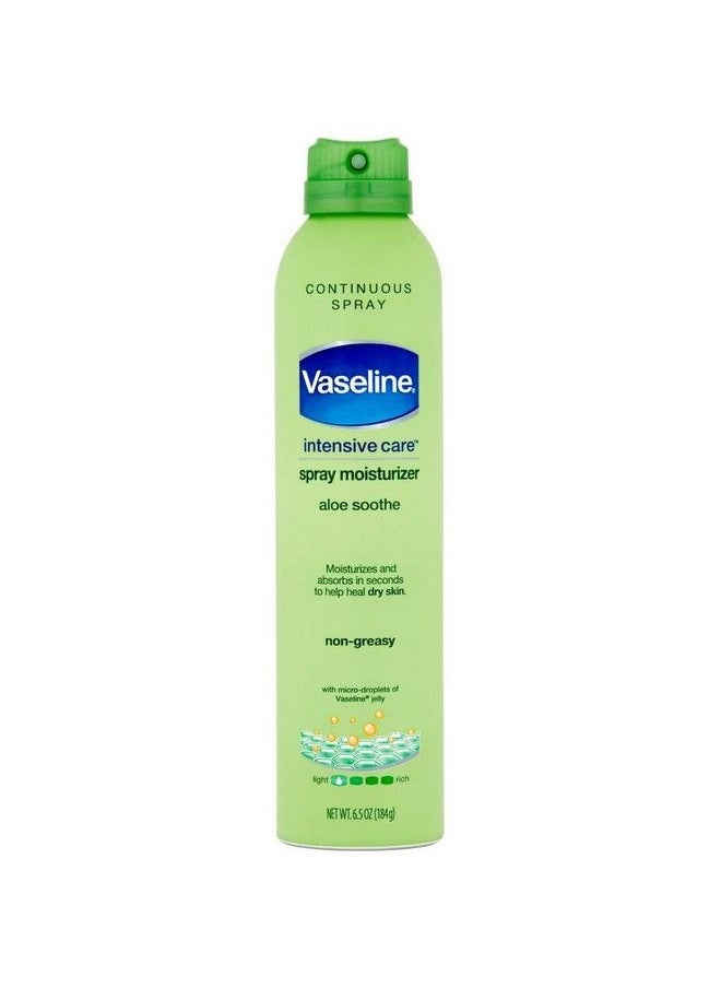 Vaseline Spray & Go Moisturizer Aloe Fresh 6.5 Oz  - Image 2