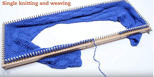 Authentic Knitting Board 28" Knitting Board Loom, Adjustable, 168 pegs, 100% Hardwood - Image 3