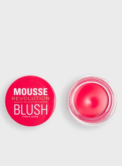 REVOLUTION Mousse Blusher Juicy Fuchsia Pink