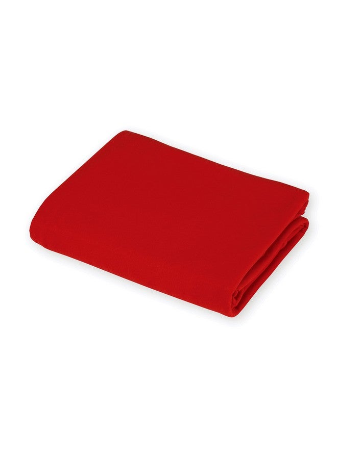 TL Care TL Care Supreme Fitted Crib Sheet 28" x 52", Enhanced Thickness for Soft, Breathable Neutral 100% Cotton Jersey Comfort, Red, for Boys and Girls - Image 3