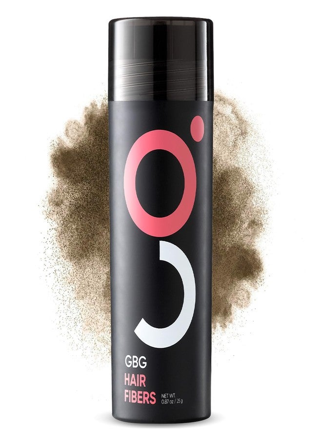 جيت باك جورجيس ألياف شعر GBG للشعر الخفيف وفراغات الشعر (بني فاتح) - عبوة 25 غرام - تخفي تساقط الشعر - تغطية فورية وكثافة في 30 ثانية، بودرة شعر للنساء والرجال - خالية من القسوة على الحيوانات - Image 1