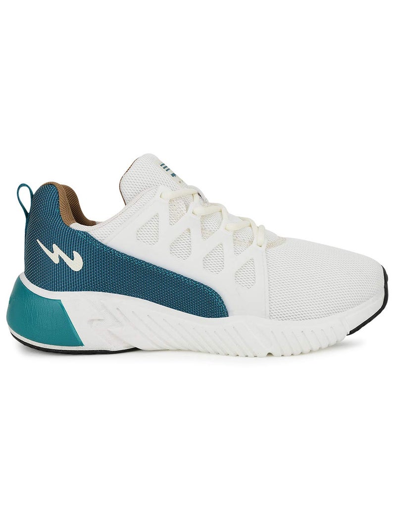 Campus Men's Barley Off WHT/T.BLU Training/Gym Shoes - 9UK/India CG-351 - Image 2