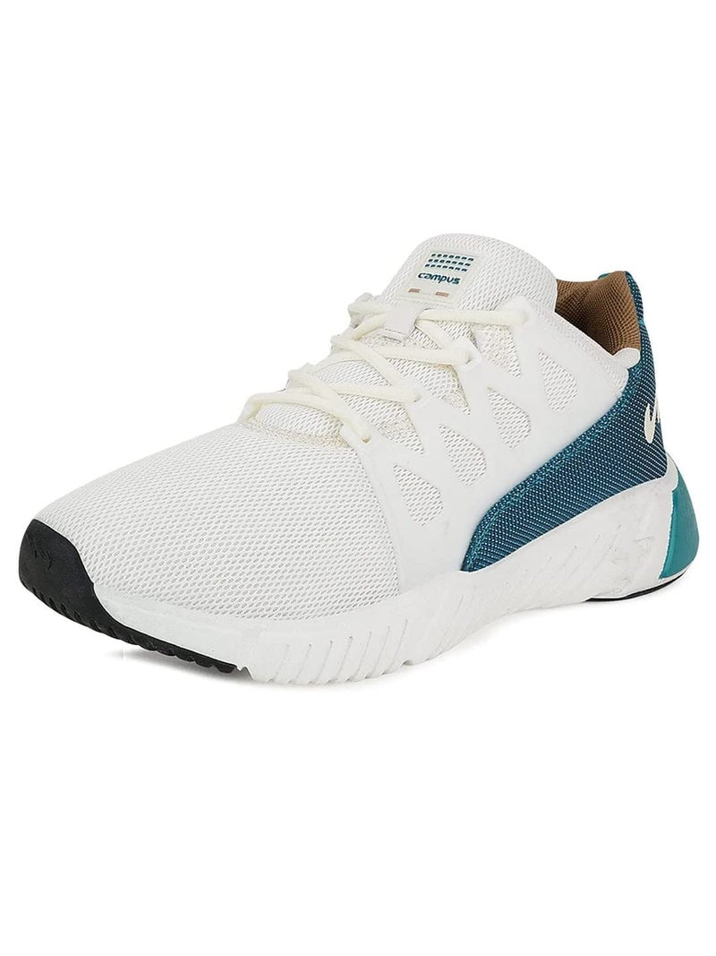Campus Men's Barley Off WHT/T.BLU Training/Gym Shoes - 9UK/India CG-351 - Image 1