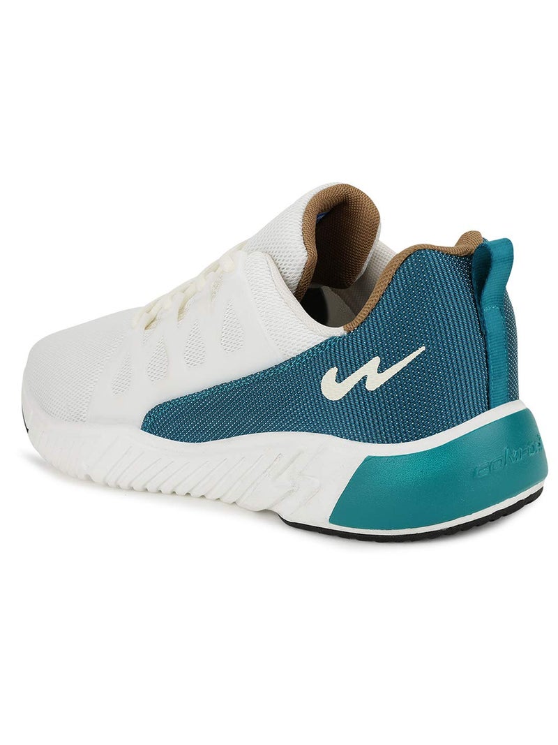 Campus Men's Barley Off WHT/T.BLU Training/Gym Shoes - 9UK/India CG-351 - Image 3