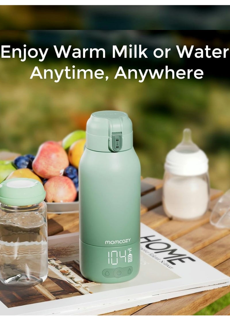 Portable Milk Warmer for Travel – Dual Heating Modes for Breast Milk & Water, Portable Bottle Warmer with Fast Heating & Long Battery Life, 17 Ounces Large Capacity to Meet Your All-Day Needs - pzsku/Z0E4A291136A1FC7AD1C2Z/45/_/1732766769/01829bec-8d42-400b-923f-187f95a0fc46