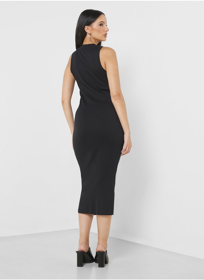 VERO MODA Ribbed Bodycon Dress  - Image 2