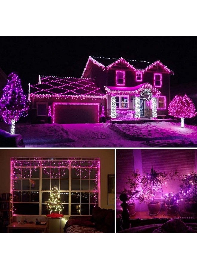 Gesto أضواء LED الوردية من جستو للتزيين - أضواء خيطية لتزيين المنزل، أضواء خرافية | أضواء تزيين عيد الميلاد، عيد الديوالي للشرفة | أضواء بكسل بسلك نحاسي (20 متر | عبوة من 2) - Image 4