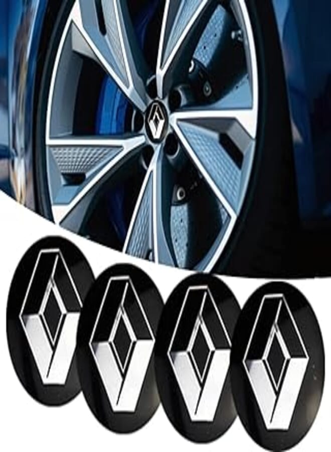 Generic KaberEgypt KaberEgypt 3D Sticker Car Wheel Wheel Tire Cover 4 Pieces 
