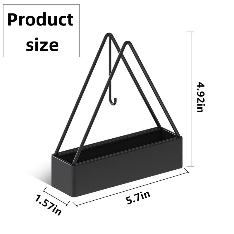 Mosquito Coil Holder Metal Fireproof Tray Hanging Incense Holder - Ash Catcher for Outdoor Garden Use - Image 2