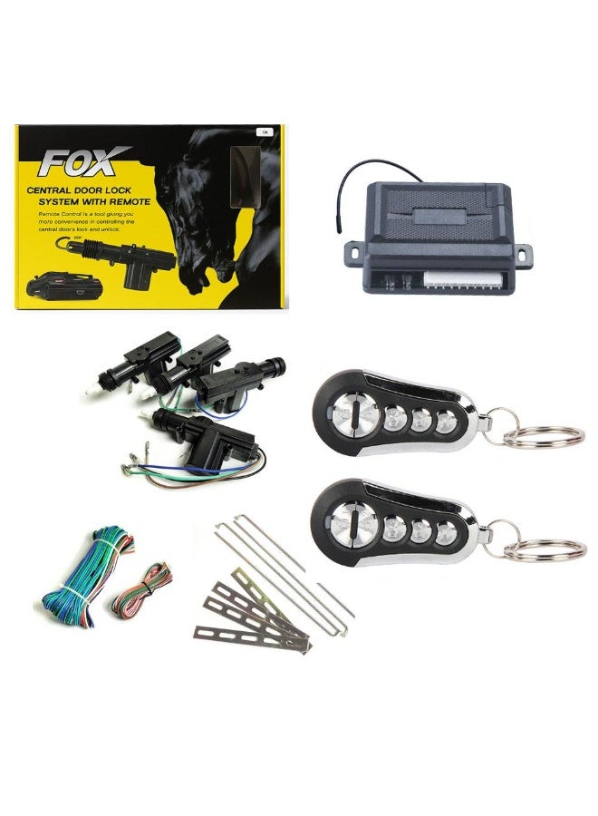 فوكس يوفر قفل مركزي فوكس حماية كاملة لسيارتك بنظام قفل ذكي وسريع -Y01-1 - Image 1