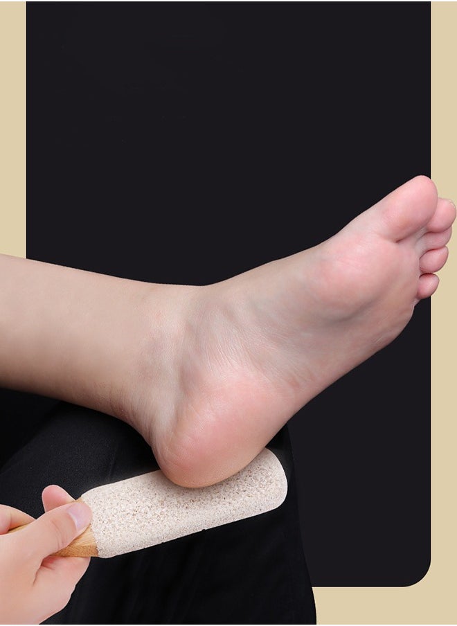 HOOPZOZA Foot Hard Skin Remover Pedicure 2pcs Four-sided Rubbing Board   Exfoliating File Feet Dead Skin Remover Foot Rasp Blackened Foot Care Pedicure  - Image 3
