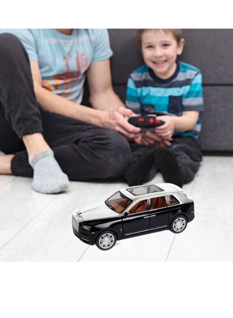 فونسترز نموذج سيارة RC مصبوب بمقياس 1:22 مع صوت، وأضواء LED، ورذاذ، وأبواب قابلة للفتح - مركبة معدنية قابلة لإعادة الشحن للتحكم عن بعد للأطفال وهواة الجمع - Image 3