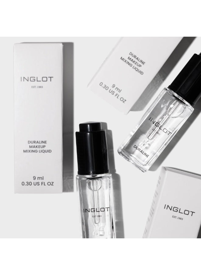 INGLOT Duraline 9ml Eyeliner Sealant & Makeup Mixing Liquid – Transform Eyeshadow into Waterproof Liquid Eyeliner, Revive Dried Makeup & Extend Makeup Wear - Image 5