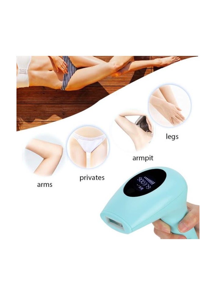 BLAZE IPL Hair Removal Device Women Men 900000 Flash Laser Hair Removal Systems Whole Body Hair Removal Machines for Face Bikini Underarms Legs (Green) - Image 4