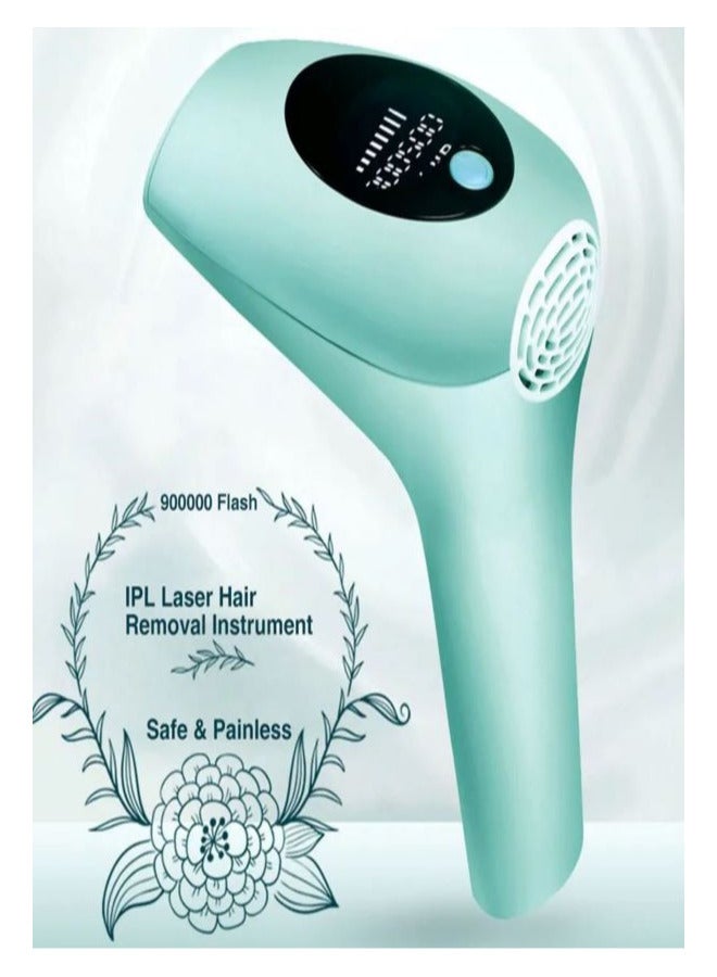 BLAZE IPL Hair Removal Device Women Men 900000 Flash Laser Hair Removal Systems Whole Body Hair Removal Machines for Face Bikini Underarms Legs (Green) - Image 5
