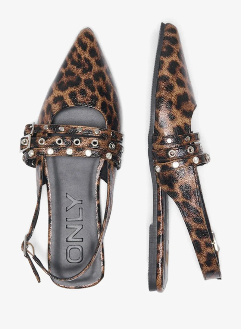 Only  Leopard Print Ballerinas for Women | Best Price UAE