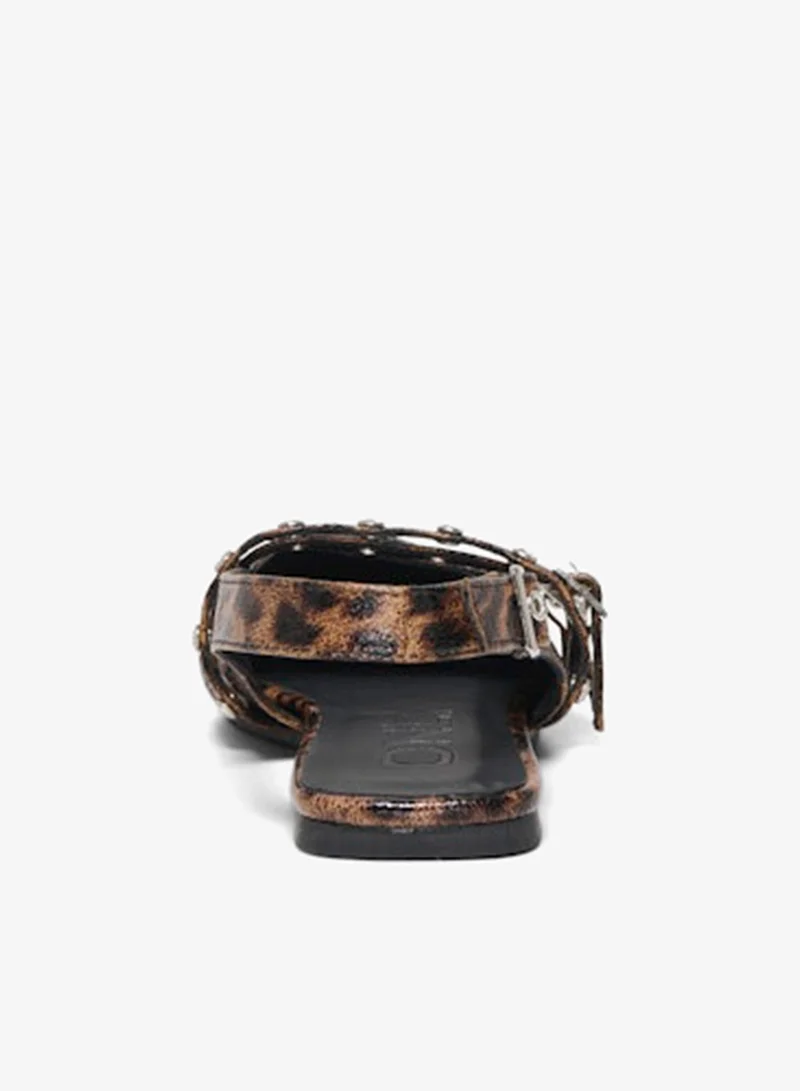Only  Leopard Print Ballerinas for Women | Best Price UAE