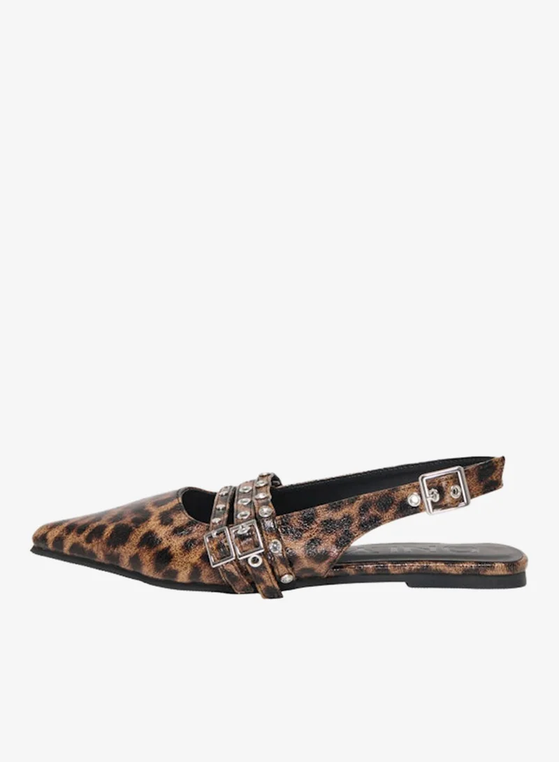 ONLY Leopard Print Ballerinas