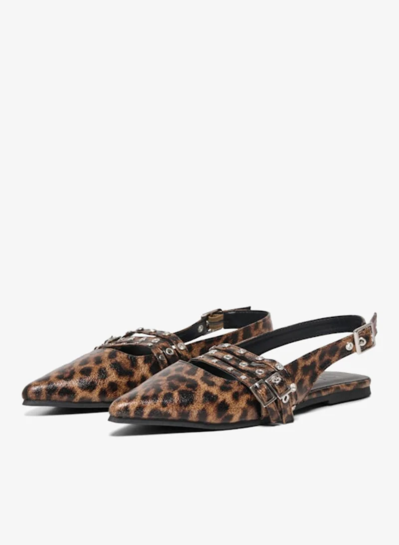 Only  Leopard Print Ballerinas for Women | Best Price UAE
