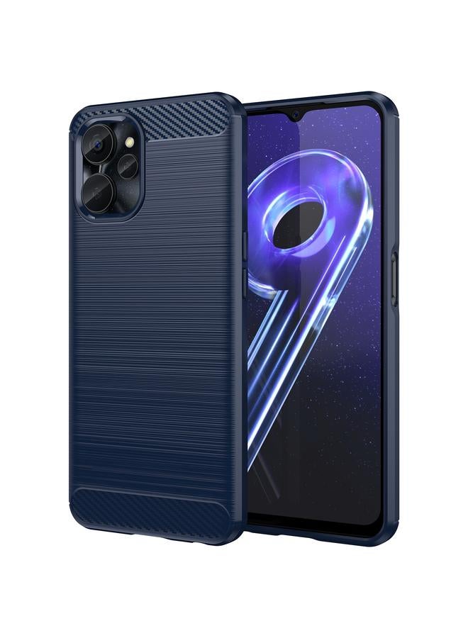 اس-توب جراب لهاتف Realme 9i 5G مصنوع من ألياف الكربون TPU بملمس ناعم - Image 1