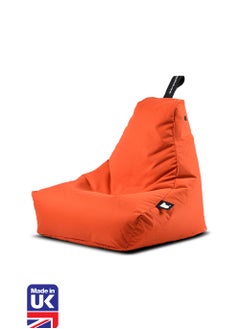 Extreme Lounging Extreme Lounging® - Original Mini Bean Bag for kids - Made in UK - Premium Quality Double Stitched Bean Bag - UV Protected & Waterproof - Small BeanBags Chair - Ideal for Indoor & Outdoor Use -Orange  - Image 1