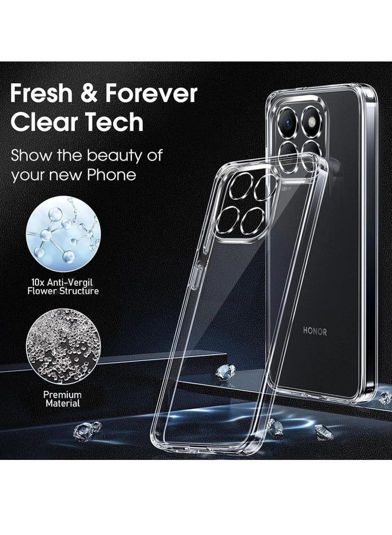 Honor X7d Shock Proof Case Cover - Ultra Clear, Durable & Accurate Cut-outs - Scratch, Dust & Smudge Protection - Transparent Silicon Back Cover for Honor X7d - Image 4