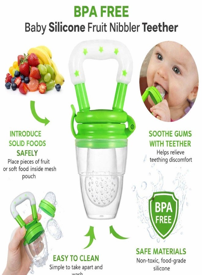 Alya The Cheeky Kidzz Baby Infant and Toddler Grooming Nail Cutter Kit with Scissors/Baby Nail Clipper Safety Cutter & Manicure Pedicure Care Kit & Baby & Soft Silicone Fresh Fruit Food Nibbler (Design 2) - Image 3