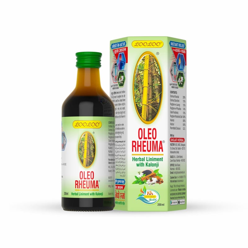 LooLoo Oleo Rheuma 200Ml Khojati Pain Oil - Image 1