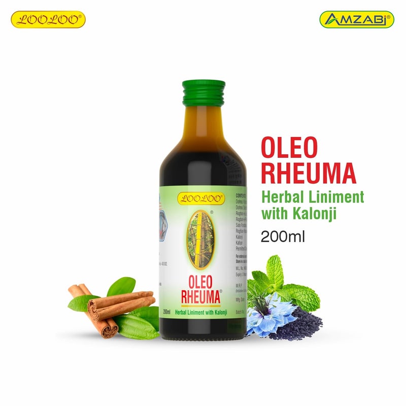 LooLoo Oleo Rheuma 200Ml Khojati Pain Oil - Image 2