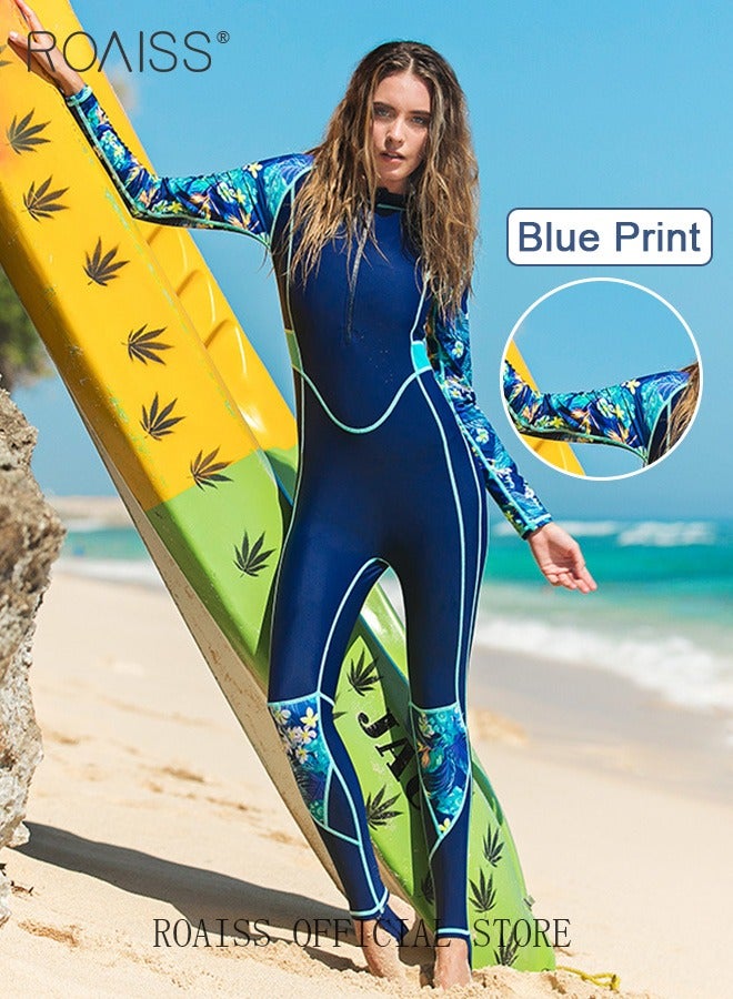 UV 50+ Breathable Sport Rash Guard Lycra Surfing Suit For Swimming Wetsuit for Women One-Piece Swimsuit Quick-Drying Front Zip for Diving Snorkeling Surfing Swimming for Women
