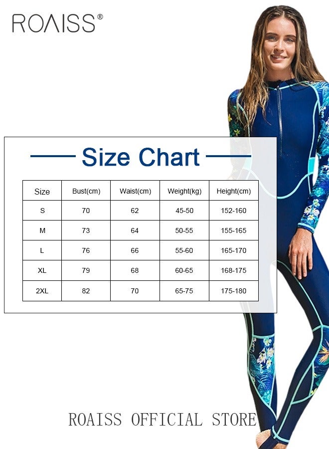 UV 50+ Breathable Sport Rash Guard Lycra Surfing Suit For Swimming Wetsuit for Women One-Piece Swimsuit Quick-Drying Front Zip for Diving Snorkeling Surfing Swimming for Women