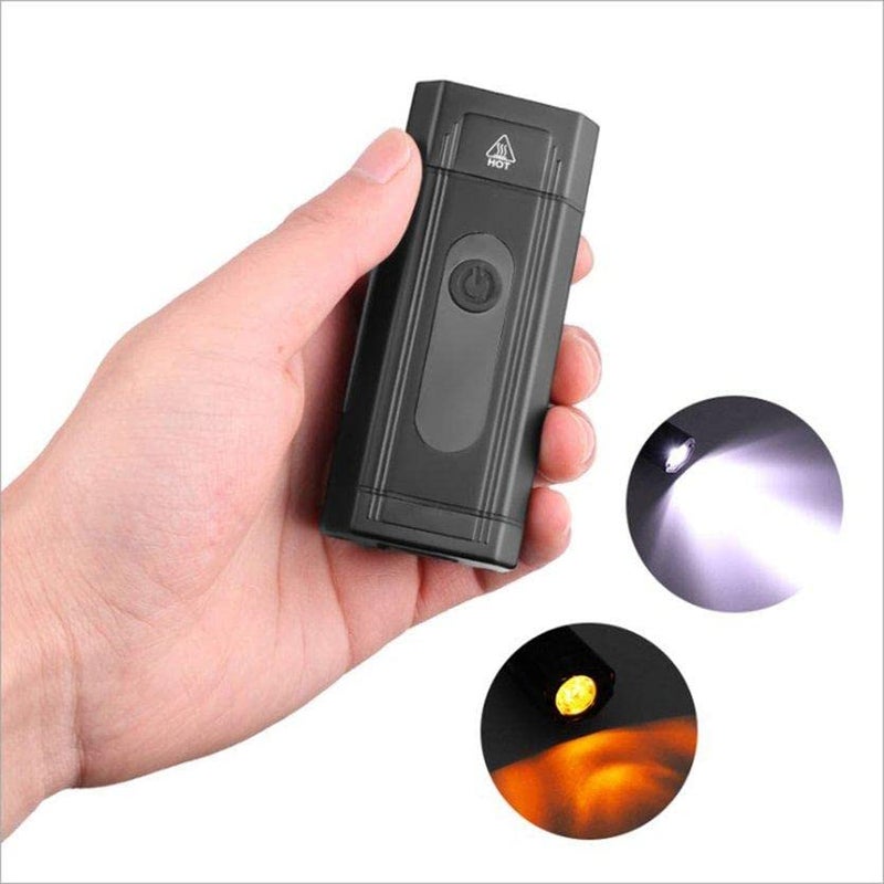 Linist Super Bright LED Bicycle Light, Bicycle Headlight Outdoor Light Rechargeable Warning Light with Power Display - Image 2
