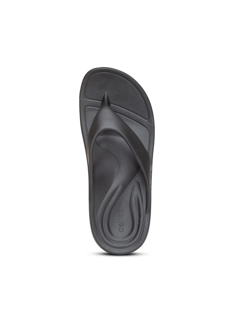اتريكس Maui Orthotic Women Flips Flop - Black