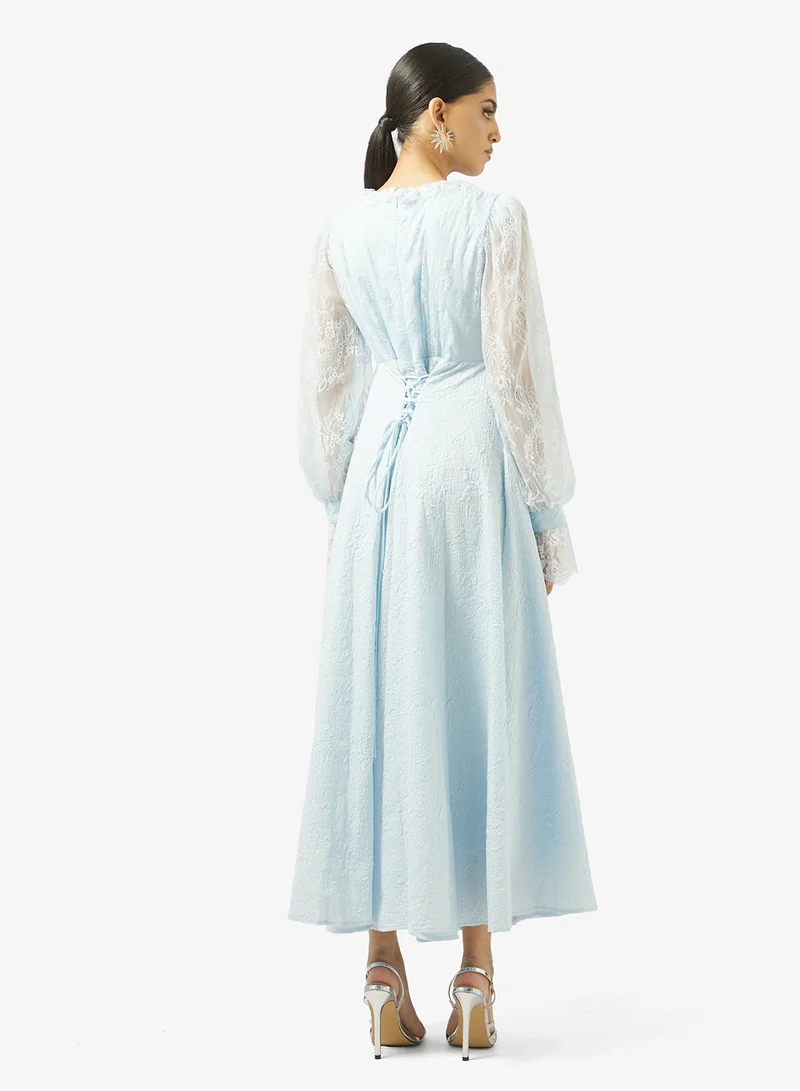 Khizana Lace A-line Dress
